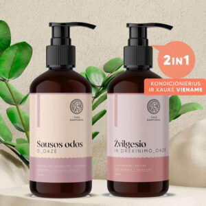 Shampoo for dry skin + Conditioner