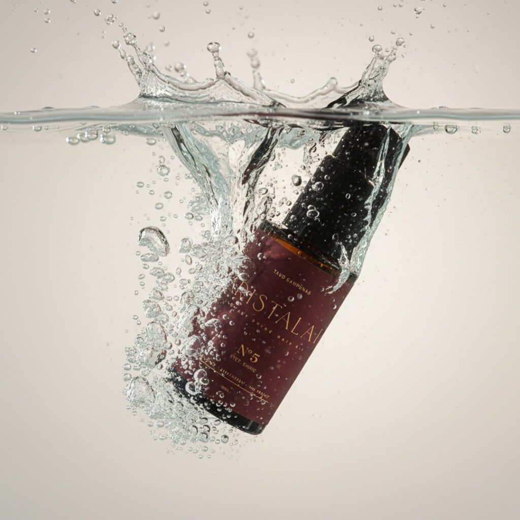 Shiny without weighing it down: Spindesio Kristalai™ - oil for dry and tired ends, 50 ml