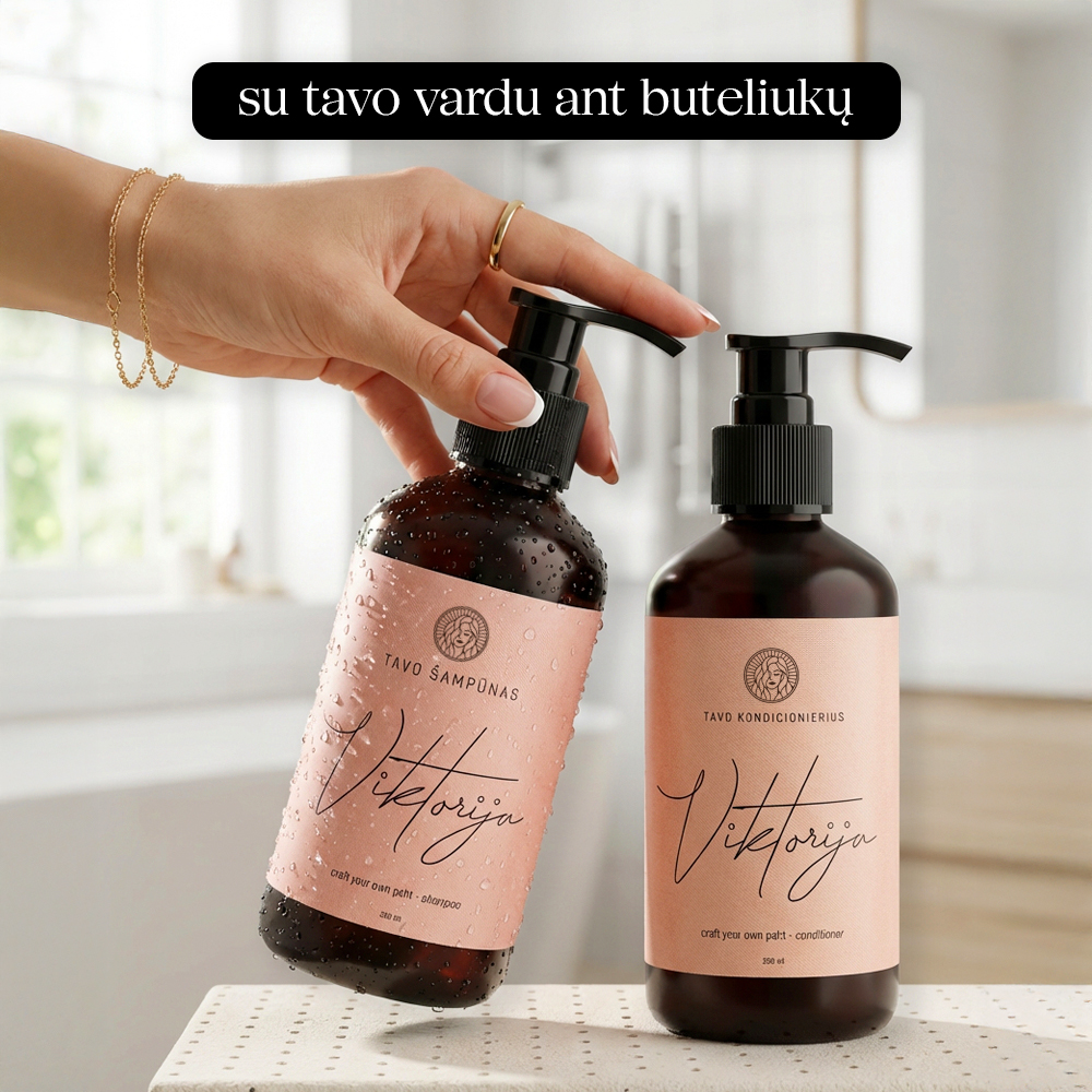 Tavo Šampūnas ir Kondicionierus (pagal atliką testą)
