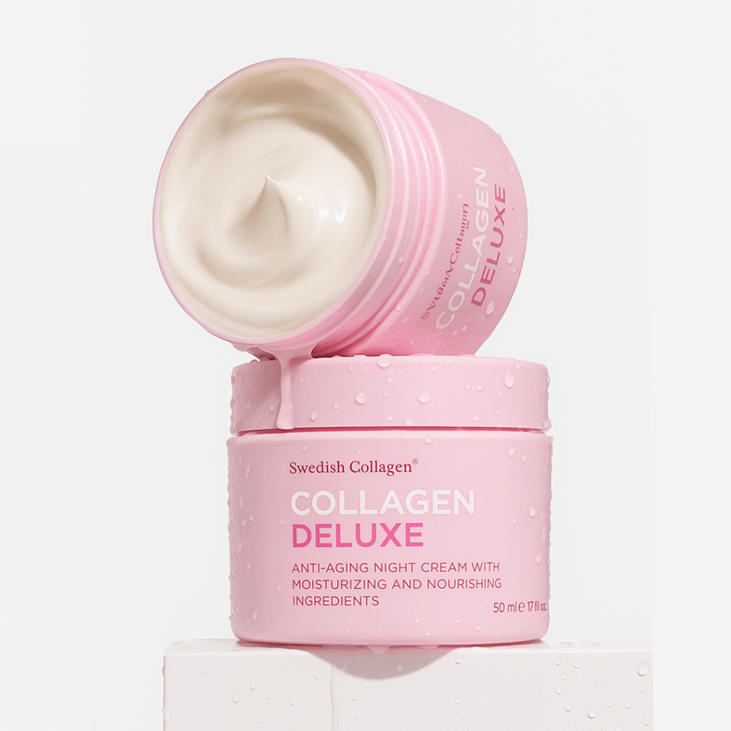 Naktinis ginklas nuo raukšlių ir nuovargio žymių - DELUXE RETINOL naktinis veido kremas